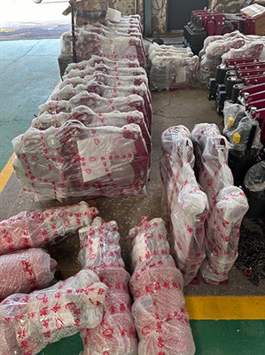 Çin'den Rusya'ya Bir Grup Kampanalı Fren Paketleniyor ve Sevkiyata Hazırlanıyor